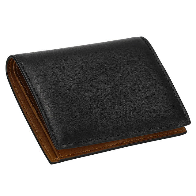 フェラガモ 二つ折り財布 レディース ブランド Ferragamo 220699CALF NE NC 775 326 ブラック/ブラウン 220699CALF-NE-NC-775-326