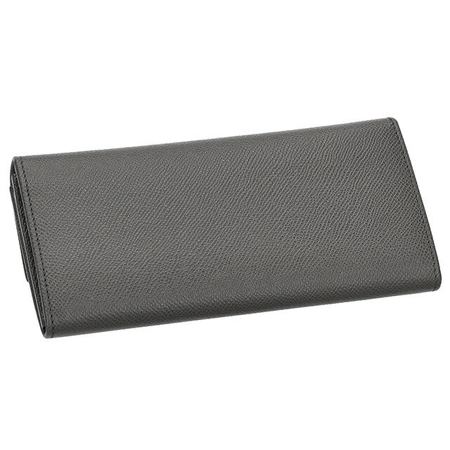 フェラガモ 長財布 レディース ブランド Ferragamo 22D150CALF DGY 762 989 グレー 22D150CALF-DGY-762-989
