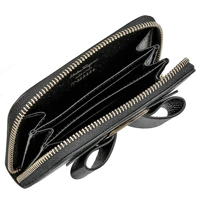 フェラガモ コインケース レディース ブランド Ferragamo 22D288PEBBLE NER 725 290 ブラック 22D288PEBBLE-NER-725-290