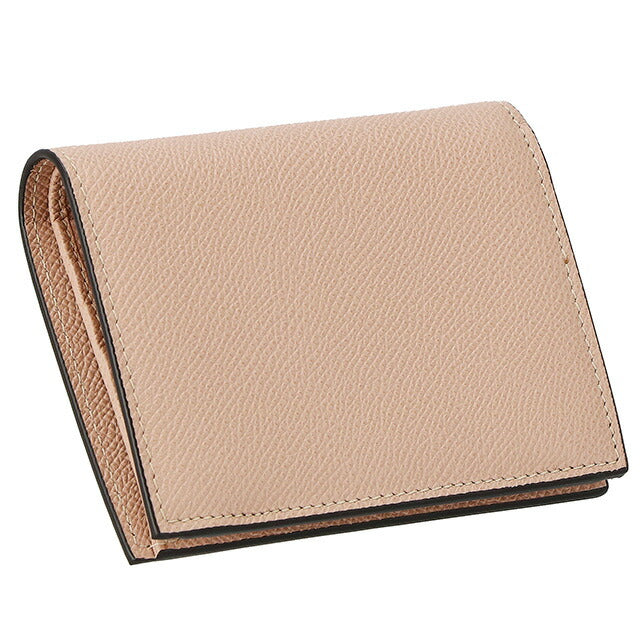 フェラガモ 二つ折り財布 レディース ブランド Ferragamo 22D780CALF AMARE 752 759 ピンクベージュ 22D780CALF-AMARE-752-759