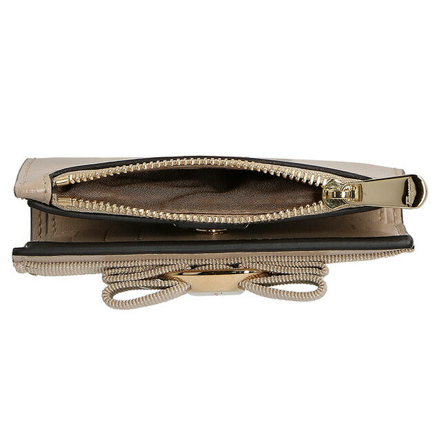 フェラガモ 二つ折り財布 レディース ブランド Ferragamo 22E009CALF DAINO 758 775 グレージュ 22E009CALF-DAINO-758-775