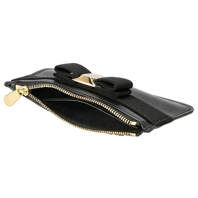 フェラガモ コインケース レディース ブランド Ferragamo 22E010CALF NER 734 494 ブラック 22E010CALF-NER-734-494