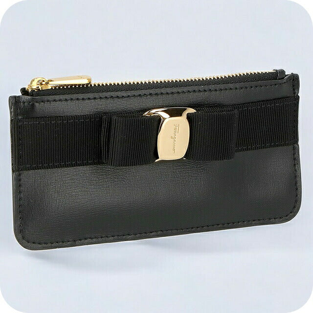 フェラガモ コインケース レディース ブランド Ferragamo 22E010CALF NER 734 494 ブラック 22E010CALF-NER-734-494
