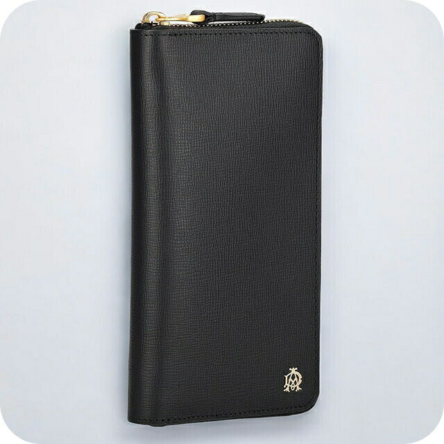 ダンヒル 長財布 メンズ ブランド dunhill レザー 22F2204MF001R ブラック 22F2204MF001R