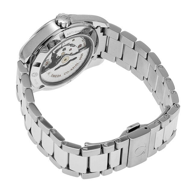 オメガ シーマスター アクアテラ 39mm 自動巻き 機械式 腕時計 レディース ダイヤモンド OMEGA 231.10.39.21.55.002 アナログ ホワイトシェル 白 231-10-39-21-55-002