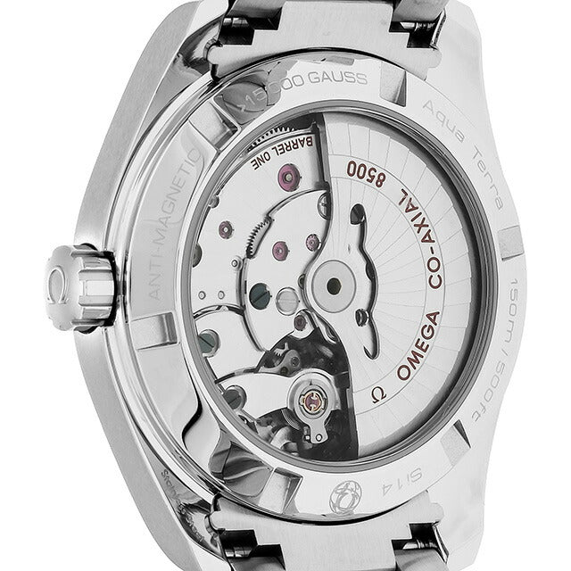 オメガ シーマスター アクアテラ 39mm 自動巻き 機械式 腕時計 レディース ダイヤモンド OMEGA 231.10.39.21.55.002 アナログ ホワイトシェル 白 231-10-39-21-55-002