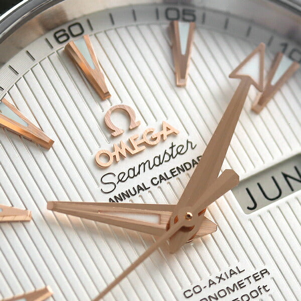 オメガ シーマスター アクアテラ 150M コーアクシャル クロノメーター アニュアルカレンダー 38.5mm 自動巻き 機械式 メンズ 腕時計 231.13.39.22.02.001 OMEGA 231-13-39-22-02-001