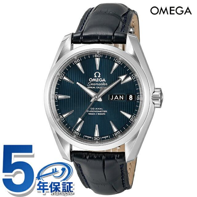 オメガ シーマスター アクアテラ 38.5mm 自動巻き 腕時計 ブランド メンズ OMEGA 231.13.39.22.03.001 アナログ ブルー スイス製 231-13-39-22-03-001