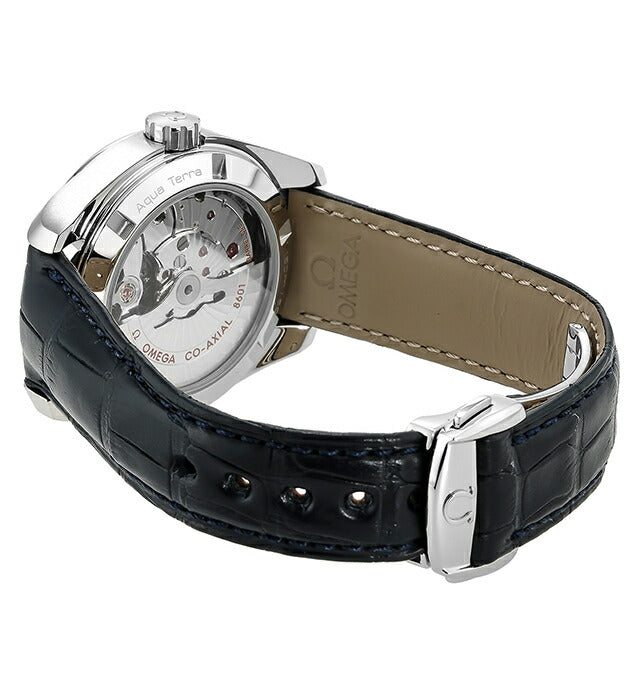 オメガ シーマスター アクアテラ 38.5mm 自動巻き 腕時計 ブランド メンズ OMEGA 231.13.39.22.03.001 アナログ ブルー スイス製 231-13-39-22-03-001