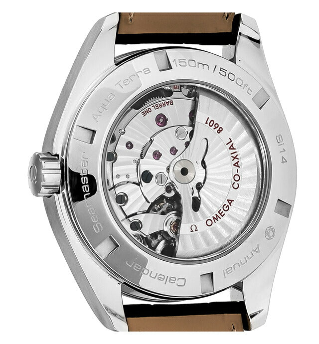 オメガ シーマスター アクアテラ 43mm 自動巻き 腕時計 ブランド メンズ OMEGA 231.13.43.22.02.003 アナログ シルバー ブラウン 231-13-43-22-02-003