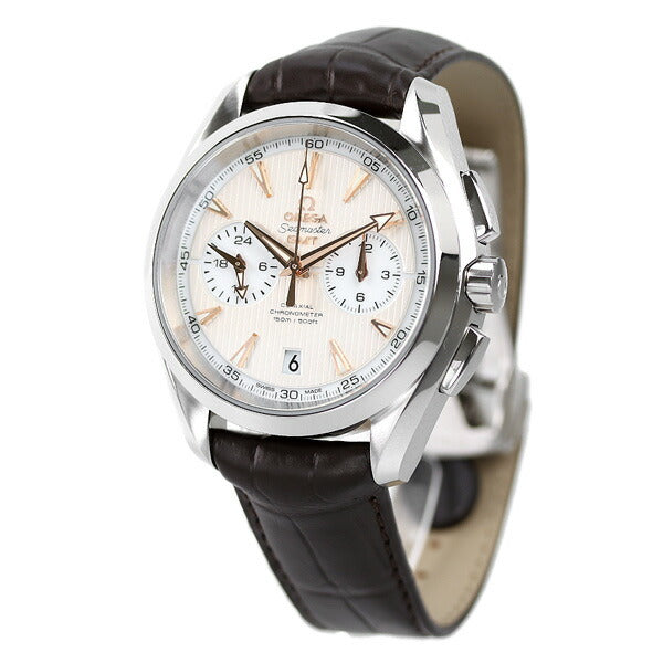 オメガ シーマスター アクアテラ 150M コーアクシャル クロノグラフ GMT 43mm 自動巻き 機械式 腕時計 ブランド 231.13.43.52.02.001 OMEGA メンズ 231-13-43-52-02-001