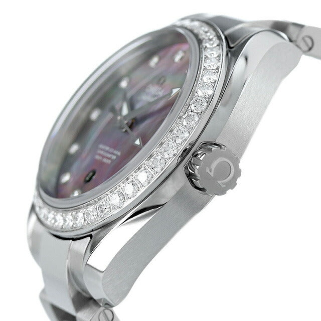 オメガ シーマスター アクアテラ 34mm 自動巻き 機械式 腕時計 ブランド レディース ダイヤモンド OMEGA 231.15.34.20.57.001 アナログ グレーシェル 231-15-34-20-57-001