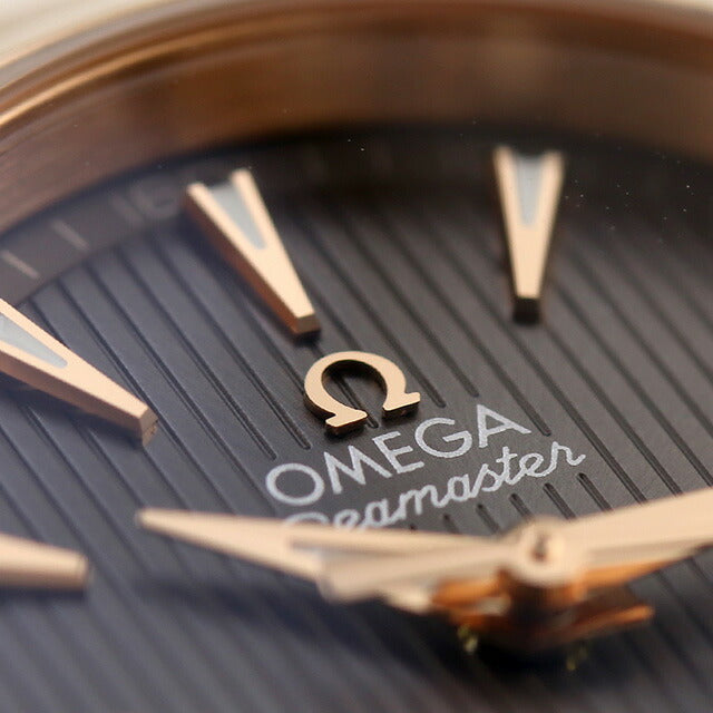 オメガ シーマスター 30mm 自動巻き 腕時計 ブランド レディース OMEGA 231.20.30.20.06.001 アナログ グレー シルバー/ローズゴールド スイス製 231-20-30-20-06-001