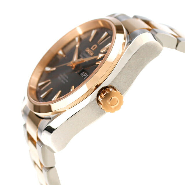 オメガ シーマスター アクアテラ 150M コーアクシャル アニュアルカレンダー 38.5mm 18KRG 自動巻き メンズ 腕時計 ブランド 231.20.39.22.06.001 OMEGA 新品 231-20-39-22-06-001