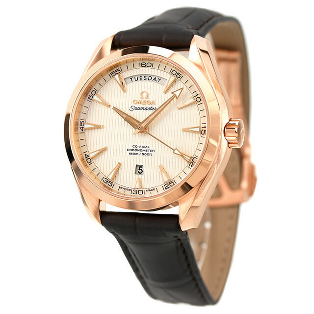 オメガ シーマスター アクアテラ 42mm 自動巻き 機械式 腕時計 ブランド メンズ OMEGA 231.53.42.22.02.001 アナログ シルバー ブラウン スイス製 231-53-42-22-02-001