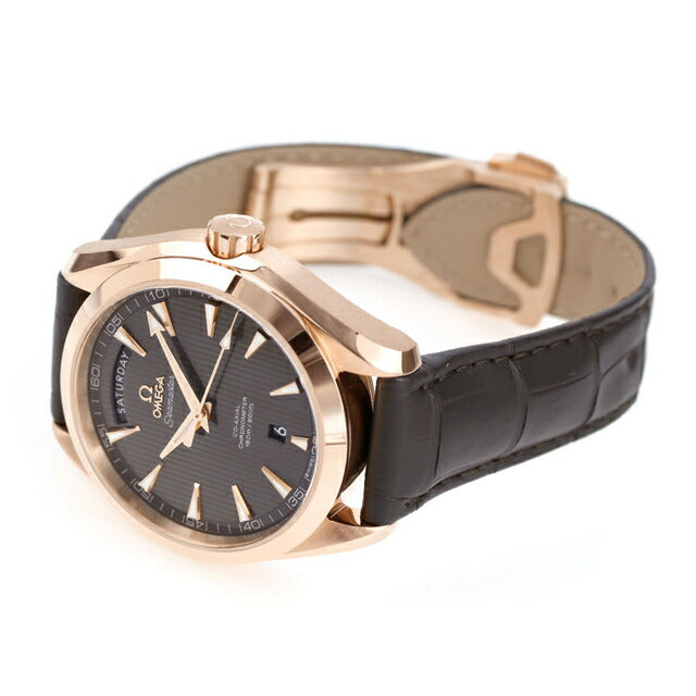 オメガ シーマスター アクアテラ 150m コーアクシャル クロノメーター デイデイト 41.5mm 自動巻き 腕時計 ブランド メンズ OMEGA 231.53.42.22.06.001 231-53-42-22-06-001