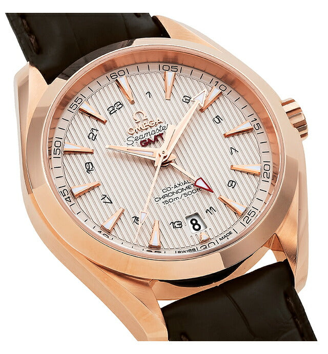 オメガ シーマスター アクアテラ 43mm 自動巻き 腕時計 ブランド メンズ OMEGA 231.53.43.22.02.001 アナログ シルバー ブラウン 231-53-43-22-02-001