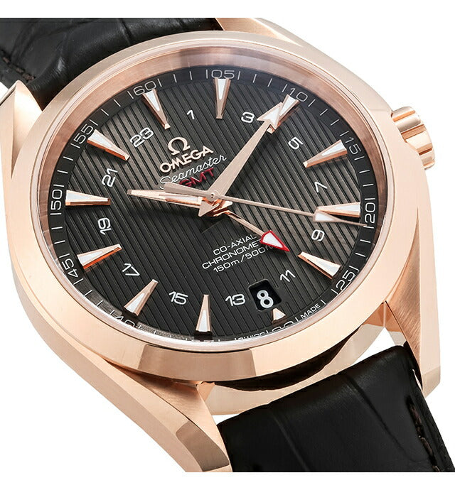 オメガ シーマスター アクアテラ 43mm 自動巻き 腕時計 ブランド メンズ OMEGA 231.53.43.22.06.002 アナログ グレー ブラウン 231-53-43-22-06-002