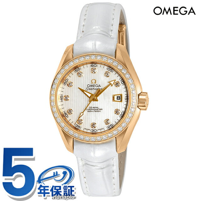 オメガ シーマスター アクアテラ 30mm 自動巻き 腕時計 ブランド レディース ダイヤモンド OMEGA 231.58.30.20.55.002 アナログ 231-58-30-20-55-002