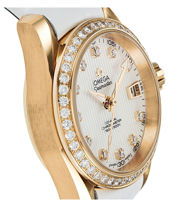 オメガ シーマスター アクアテラ 30mm 自動巻き 腕時計 ブランド レディース ダイヤモンド OMEGA 231.58.30.20.55.002 アナログ 231-58-30-20-55-002