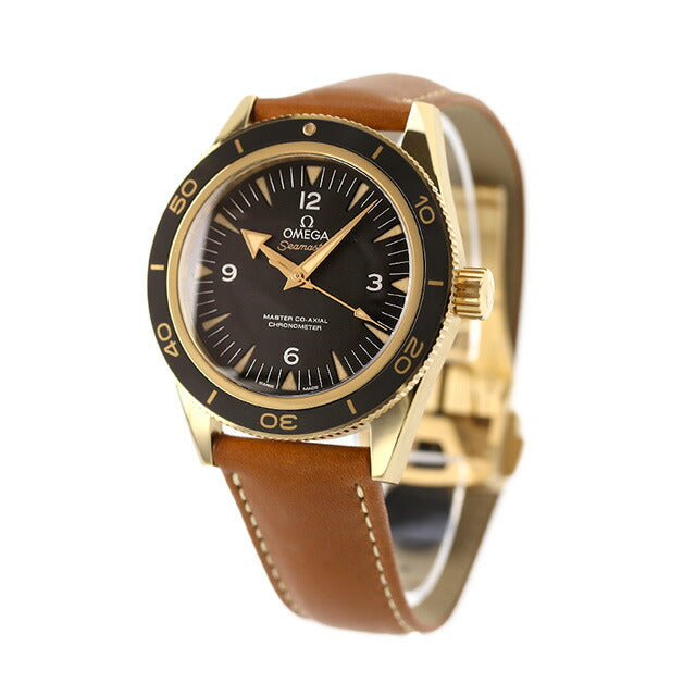オメガ シーマスター 300 41mm 自動巻き 腕時計 ブランド メンズ OMEGA 233.62.41.21.01.001 アナログ ブラック ブラウン 黒 スイス製 233-62-41-21-01-001