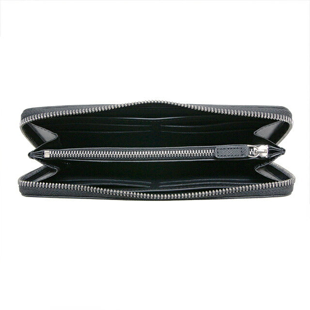 ダンヒル 長財布 メンズ ブランド Plain PVC 23F2P15PS001R ブラック 財布 23F2P15PS001R