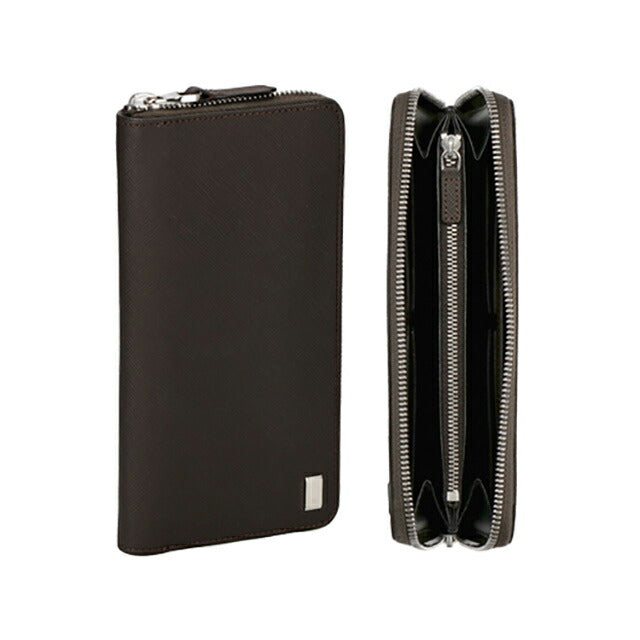 ダンヒル 長財布 メンズ ブランド dunhill レザー 23F2P15PS201R ブラウン 23F2P15PS201R