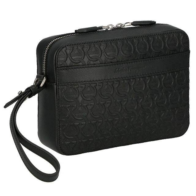 フェラガモ ショルダーバッグ メンズ ブランド Ferragamo 240426CALF NER 745 704 ブラック 240426CALF-NER-745-704