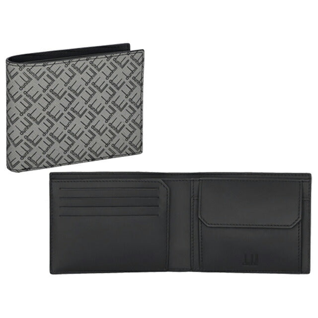 ダンヒル 二つ折り財布 メンズ ブランド dunhill 24F2320LT038R グレー 24F2320LT038R