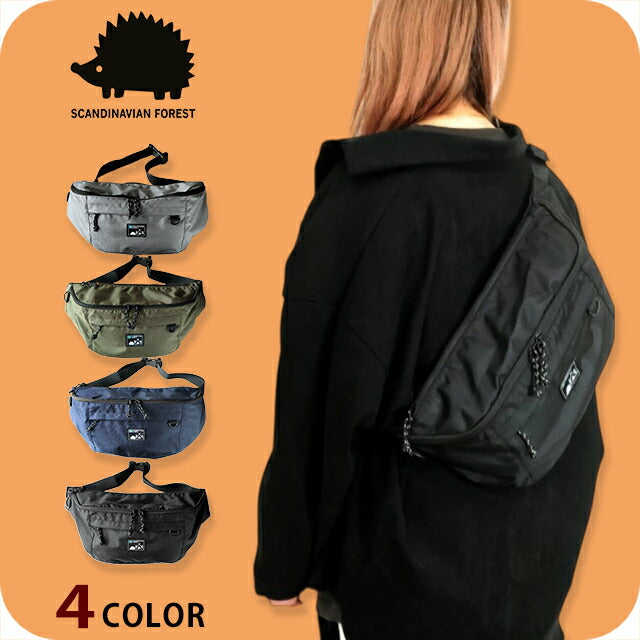 【美品】EUROKENVY 2WAY ボディバッグ スカンジナビアンフォレスト ボディバッグ レディース SCANDINAVIAN