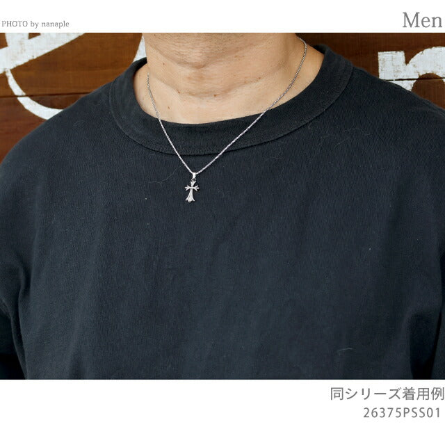 ポリス ネックレス メンズ ブランド POLICE GRACE 十字架 クロス 26375PSS01 シルバー アクセサリー 26375PSS01