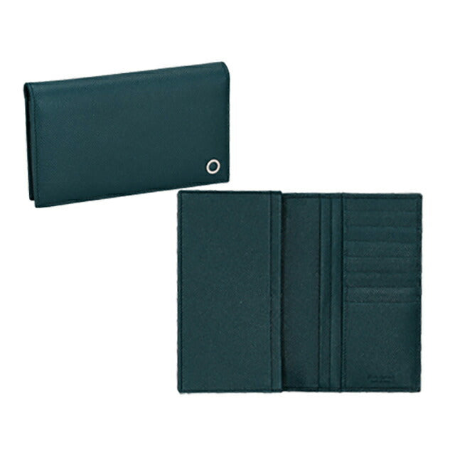 ブルガリ 長財布 メンズ ブランド BVLGARI 282102 TEATO ブルーグリーン 282102-TEATO