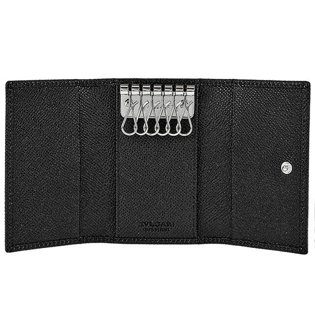 ブルガリ キーケース メンズ ブランド BVLGARI 282234 BLK ブラック 282234-BLK