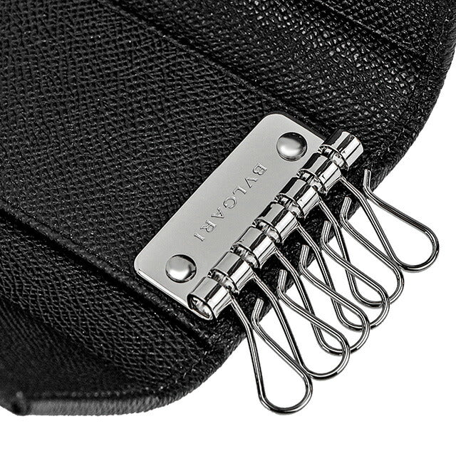 ブルガリ キーケース メンズ ブランド BVLGARI 282234 BLK ブラック 282234-BLK
