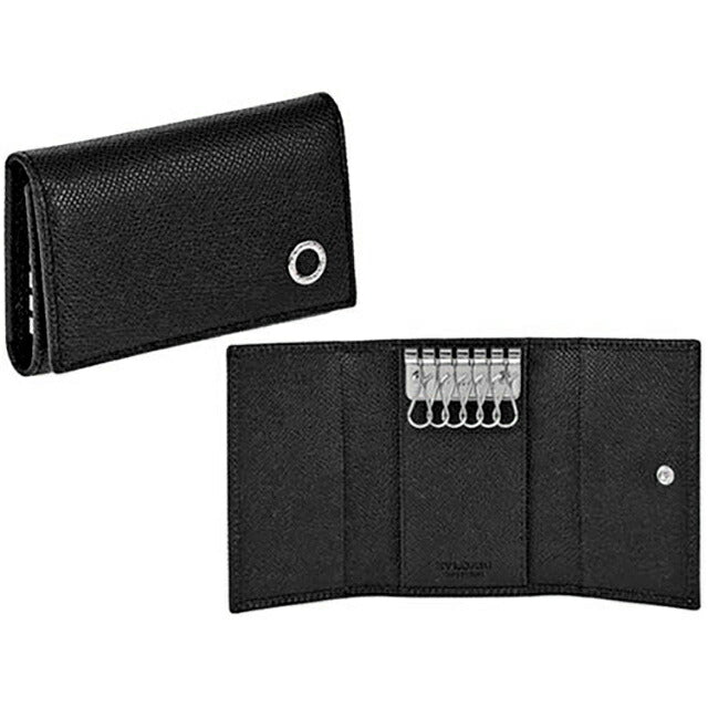 ブルガリ キーケース メンズ ブランド BVLGARI 282234 BLK ブラック 282234-BLK