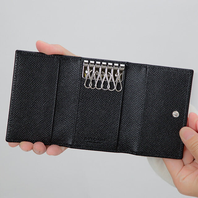 ブルガリ キーケース メンズ ブランド BVLGARI 282234 BLK ブラック 282234-BLK