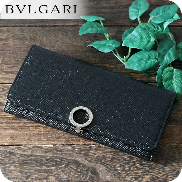 【新品】ブルガリ BVLGARI BVLGARI 282526 財布 ブルガリ 長財布 メンズ ブランド BVLGARI 282526 BLK ブラック 282526