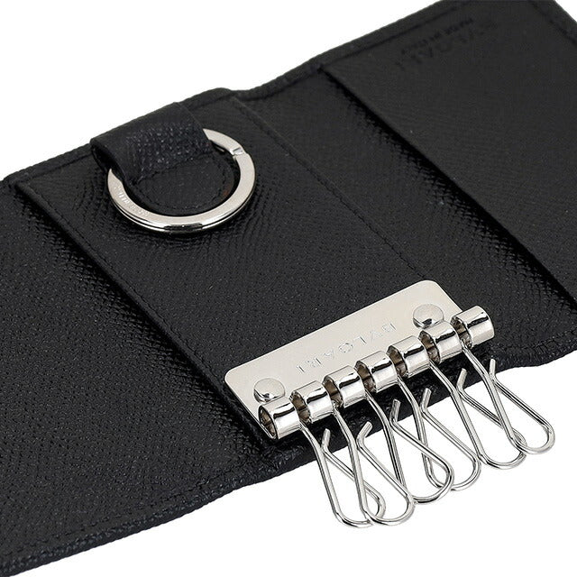ブルガリ キーケース メンズ ブランド BVLGARI 284227 BLK ブラック 284227-BLK