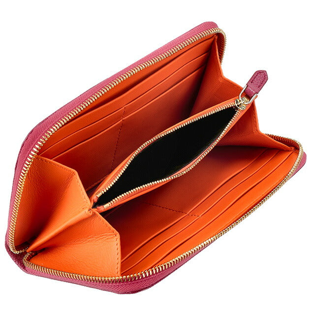 ブルガリ 長財布 レディース ブランド BVLGARI 284866 ヘザーアメジストピンク 284866-HAME