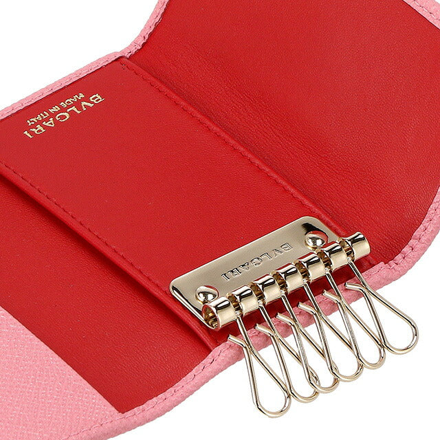 ブルガリ キーケース レディース ブランド BVLGARI 287263 PK ME ピンク 287263-PK-ME
