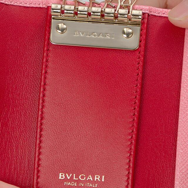 ブルガリ キーケース レディース ブランド BVLGARI 287263 PK ME ピンク 287263-PK-ME