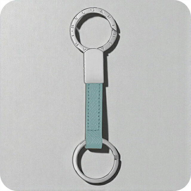 ブルガリ キーリング グレイシャーターコイズブルー 287684 BVLGARI ブルガリ キーリング メンズ ブランド BVLGARI 287684