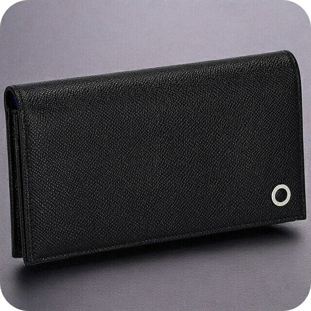 ブルガリ 長財布 メンズ ブランド BVLGARI 288256 BLK ブラック/ブルー 288256-BLK