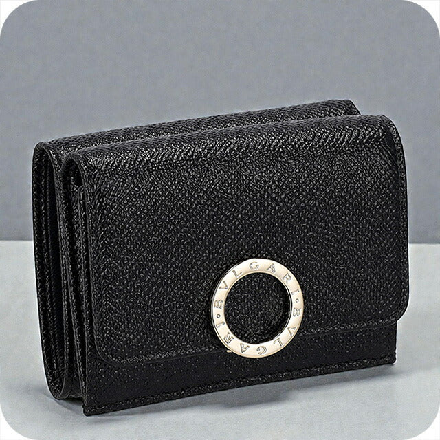 ブルガリ 三つ折り財布 レディース ブランド BVLGARI 288648 BLK