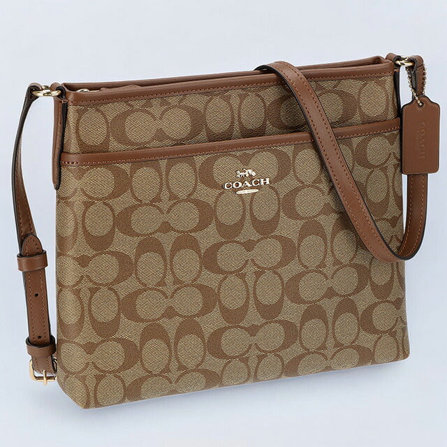 コーチ ショルダーバッグ レディース ブランド COACH シグネチャー 29210 IME74 1 ベージュ/ライトブラウン 29210-IME74-1