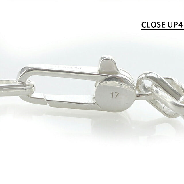 グッチ ブレスレット メンズ ブランド インターロッキングG XL チェーン シルバー925 295711 J8400 8106 シルバー アクセサリー 295711-J8400-8106-17