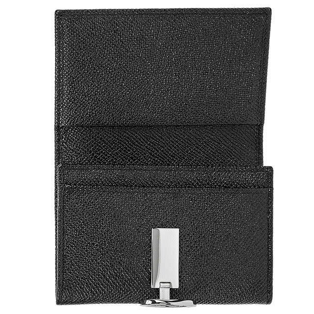 ブルガリ 名刺入れ メンズ ブランド BVLGARI レザー 30420GRAIN BLK ブラック 30420GRAIN-BLK