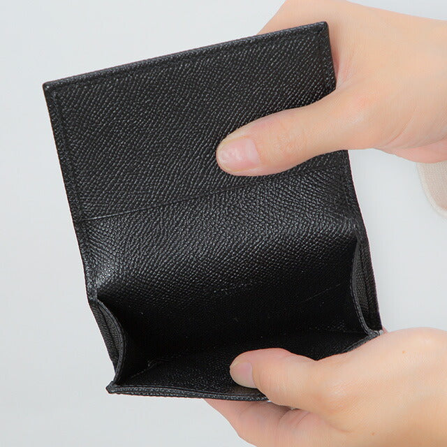 ブルガリ 名刺入れ メンズ ブランド BVLGARI レザー 30420GRAIN BLK ブラック 30420GRAIN-BLK