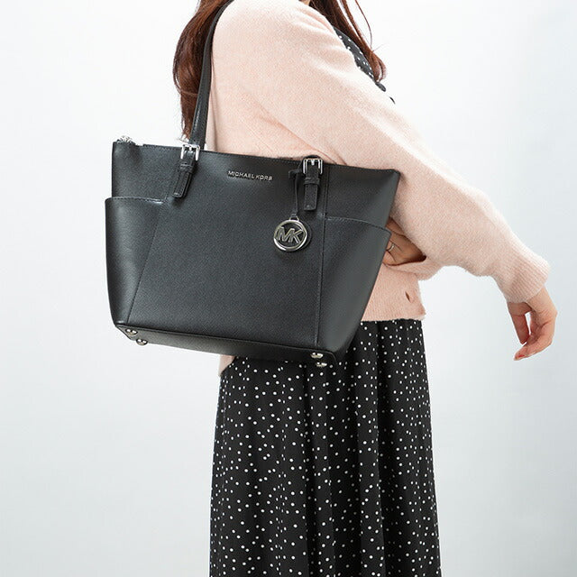 マイケルコース トートバッグ レディース ブランド MICHAEL KORS レザー 30F2STTT8L ブラック 30F2STTT8L-001