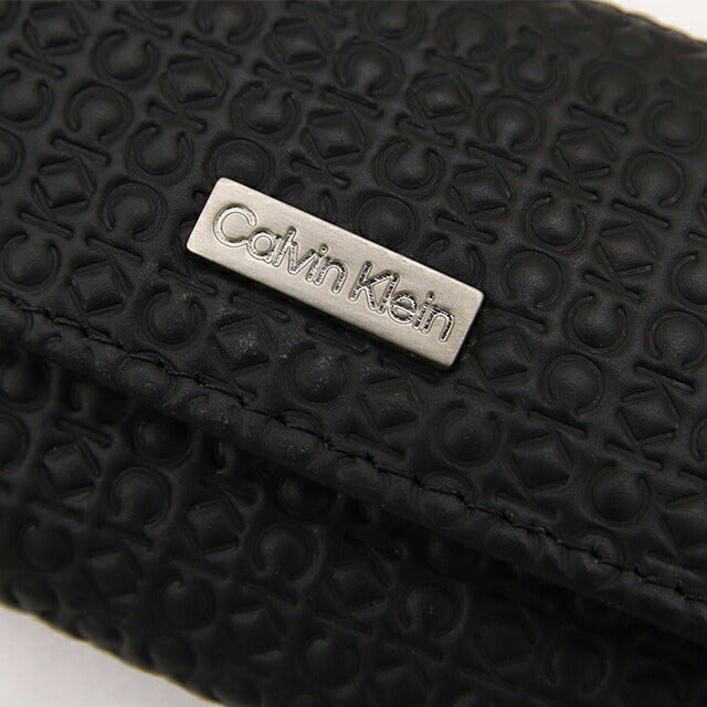 カルバンクライン キーケース メンズ ブランド Key Case レザー 革 31CK170001 ブラック 小物 31CK170001